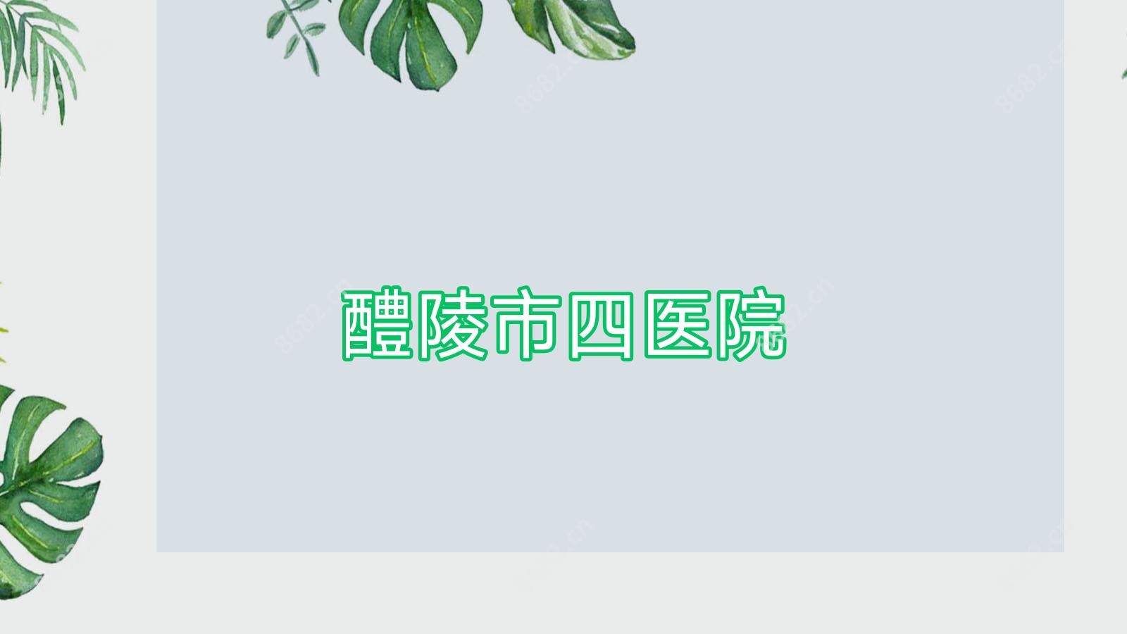 醴陵市四医院