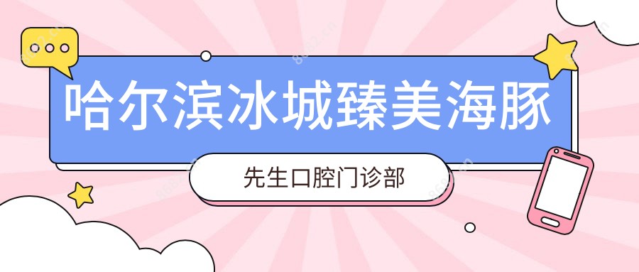 哈尔滨冰城臻美海豚先生口腔门诊部