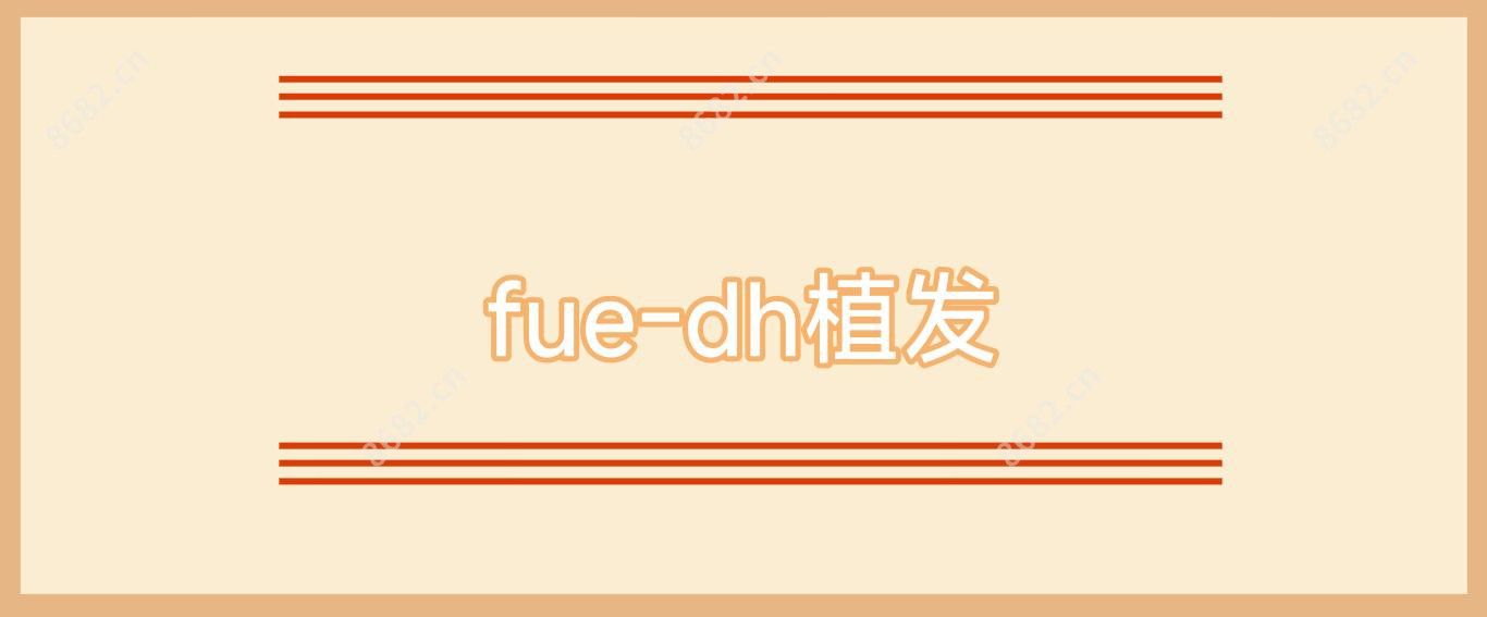 fue-dh植发