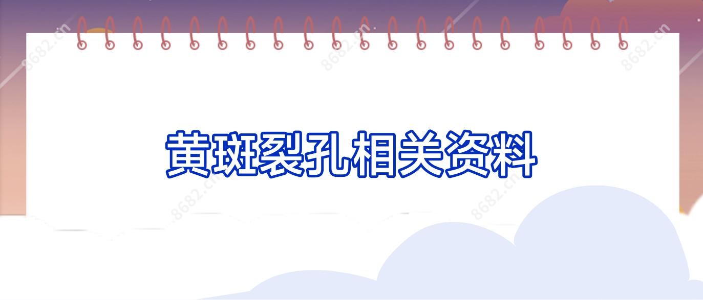 黄斑裂孔相关资料