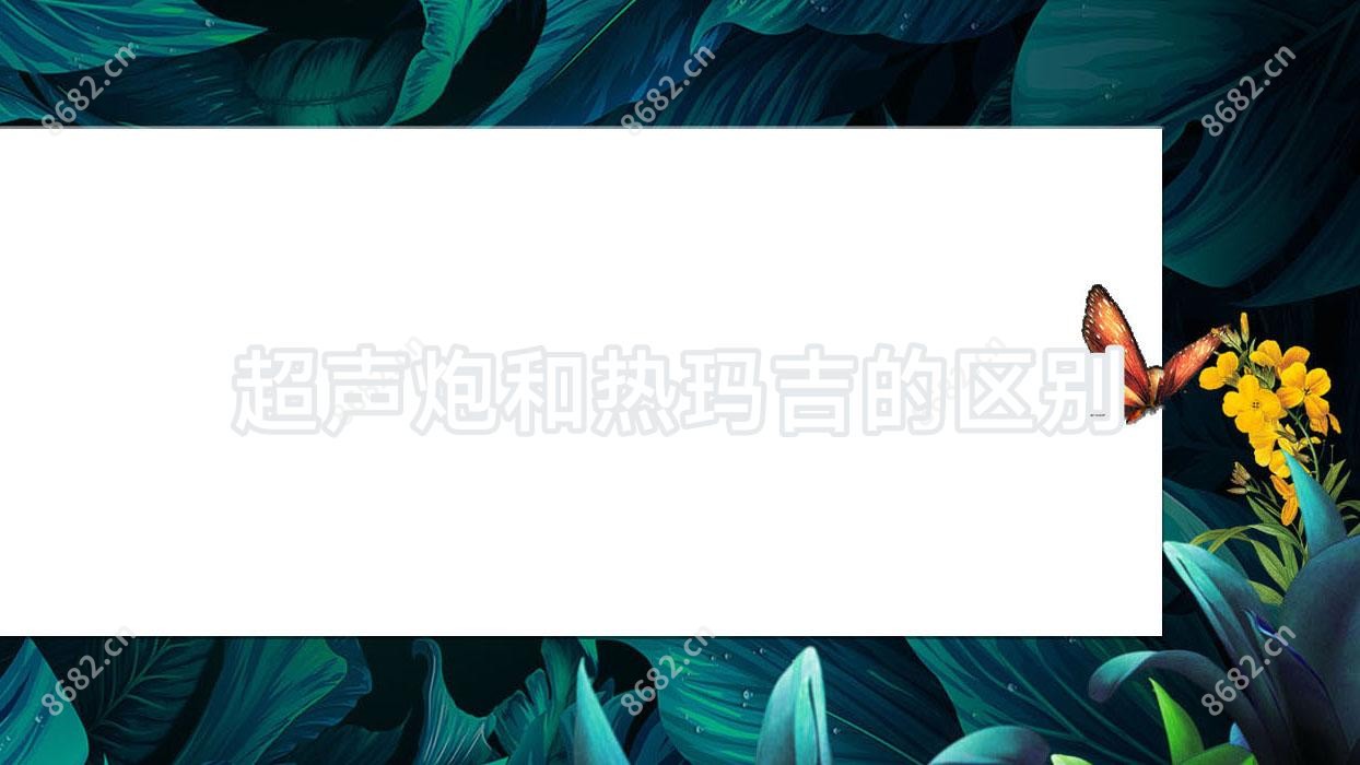超声炮和热玛吉的区别