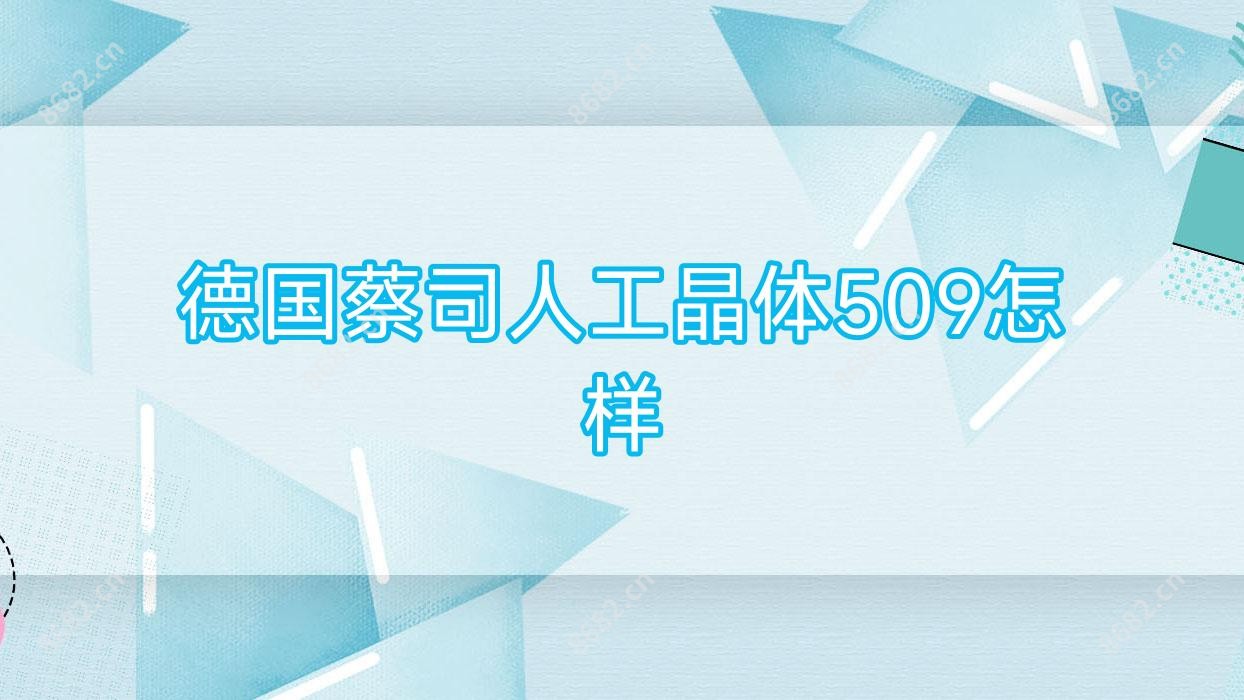 德国蔡司人工晶体509怎样