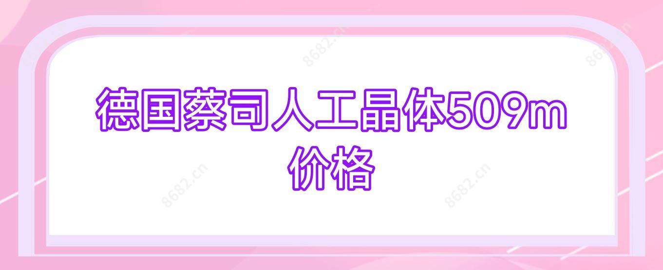 德国蔡司人工晶体509m价格