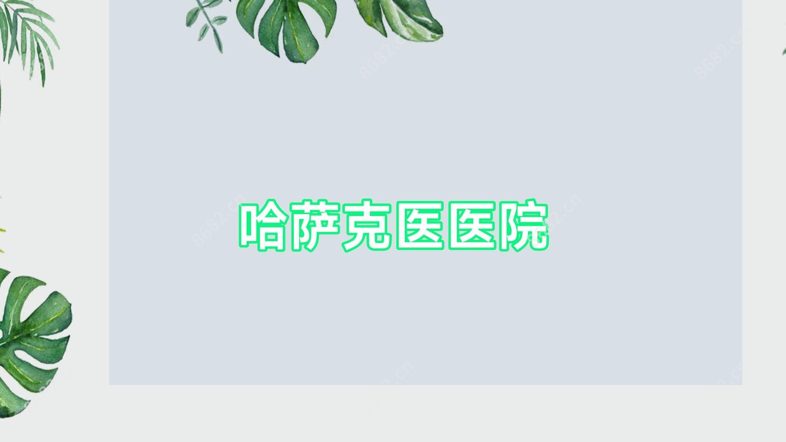 哈萨克医医院