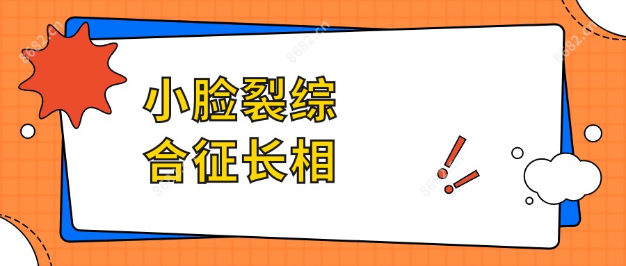 小脸裂综合征长相