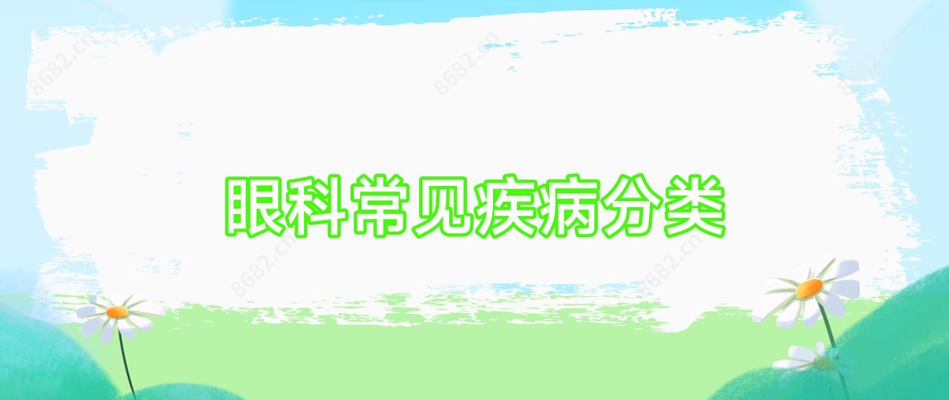 眼科常见疾病分类