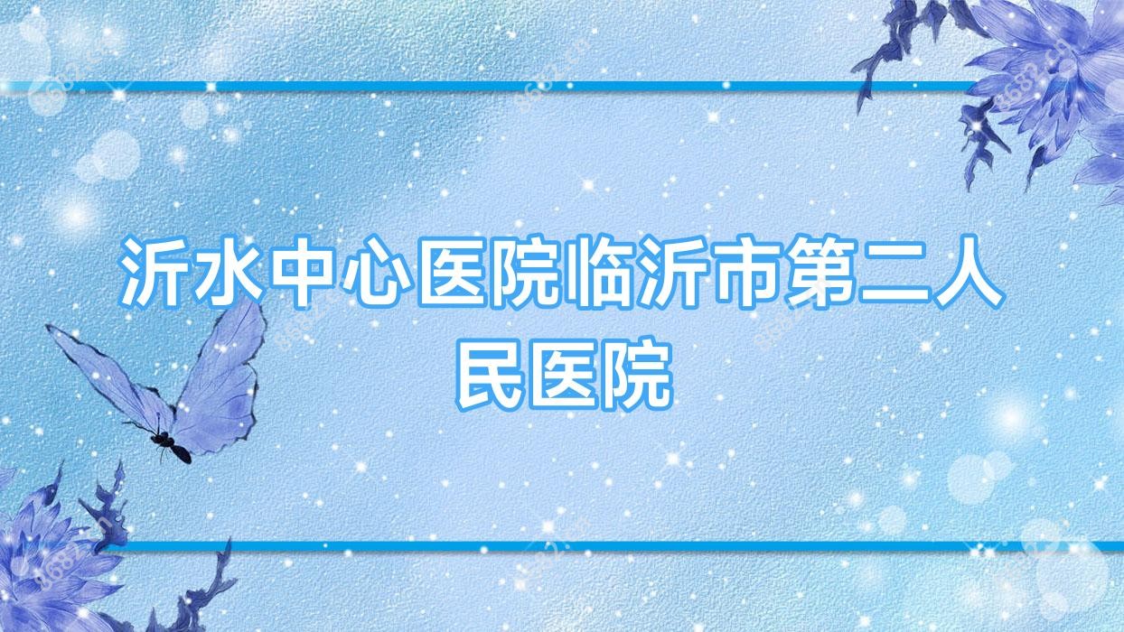 沂水中心医院临沂市第二人民医院
