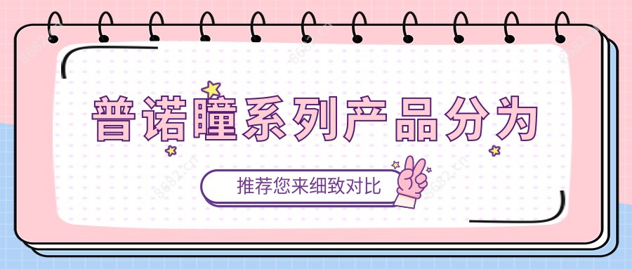 普诺瞳系列产品分为