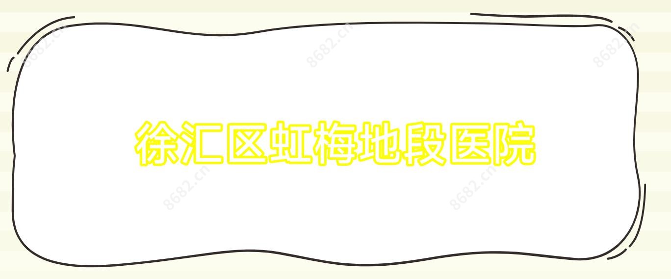 徐汇区虹梅地段医院