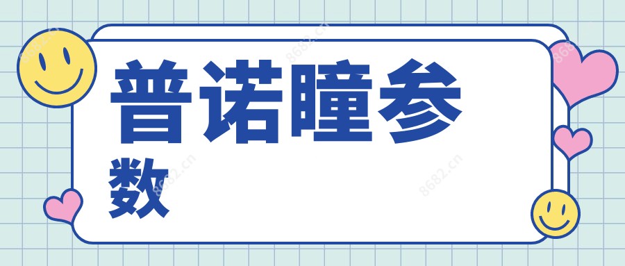 普诺瞳参数
