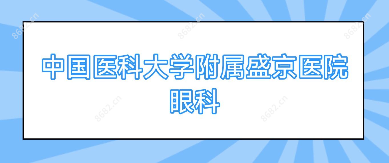 国内医科大学附属盛京医院眼科