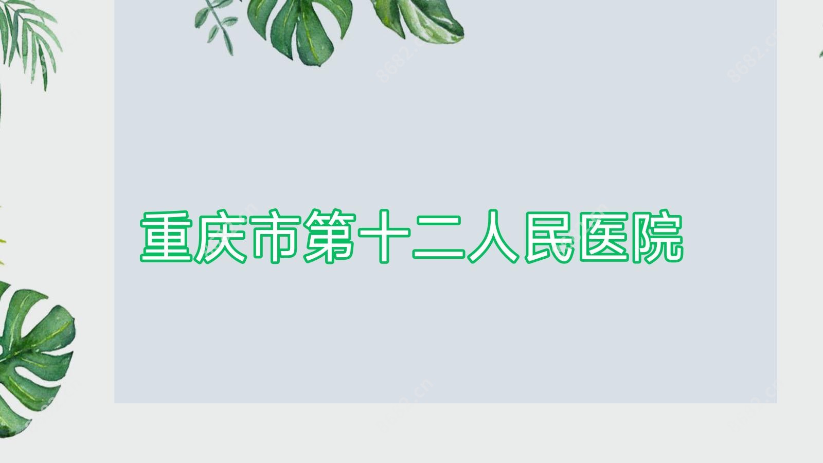重庆市第十二人民医院