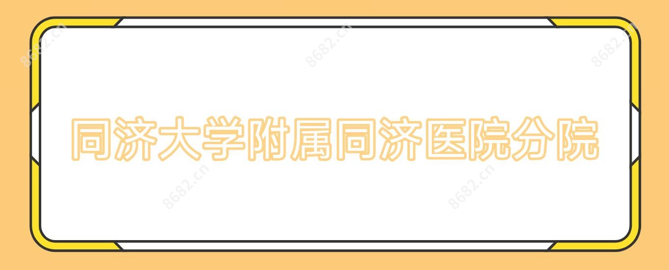 同济大学附属同济医院分院