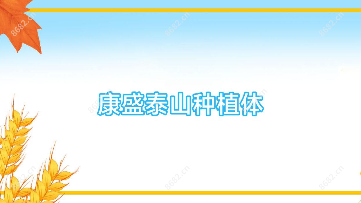 康盛泰山种植体