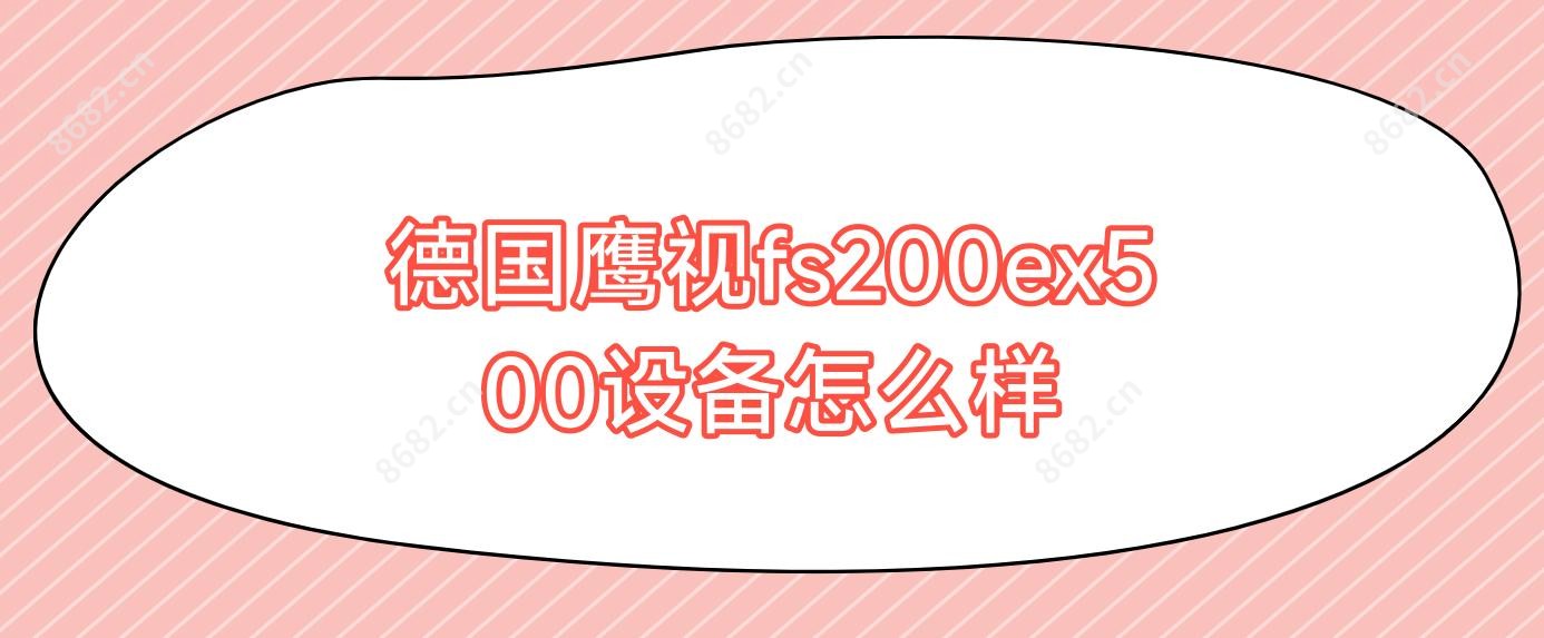 德国鹰视fs200ex500设备怎么样