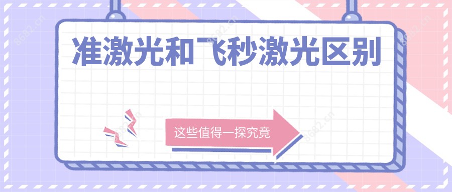 准激光和飞秒激光区别