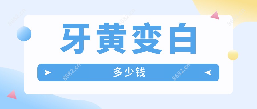 牙黄变白多少钱