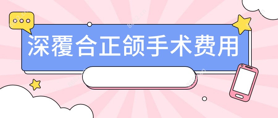 深覆合正颌手术费用
