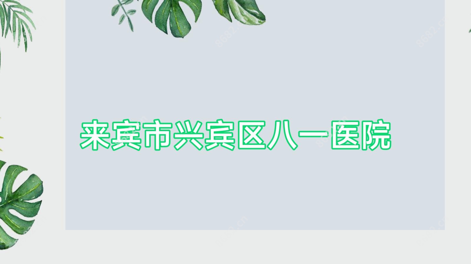 来宾市兴宾区八一医院