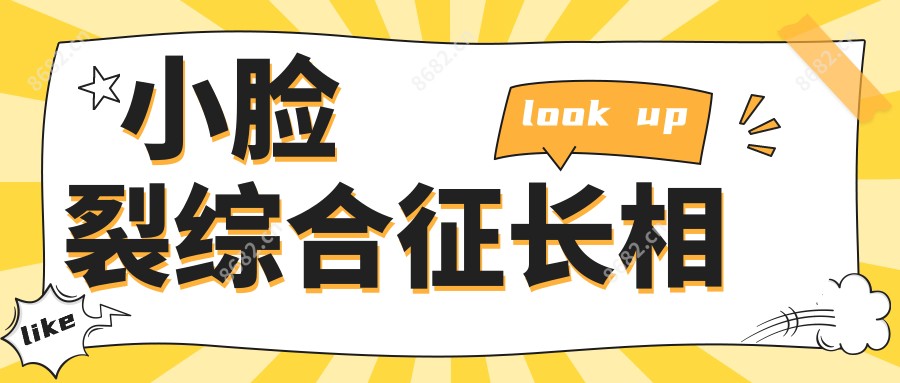 小脸裂综合征长相